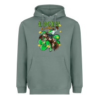 Sage lucky cowboy Heavyweight Hoodie - MaliasSmallBusiness
