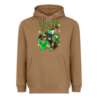 Toasted Coconut lucky cowboy Heavyweight Hoodie - MaliasSmallBusiness