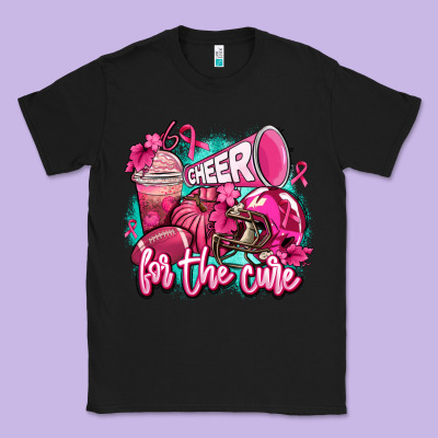 Cheer For The Cure Classic Tee Designed By Adodesignshop