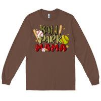 Chestnut ballpark mama Long Sleeve Tee - JahusDesignShop