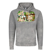 Cloud Rock sheep coffee cups Vintage Hoodie - Zillion Design Studio