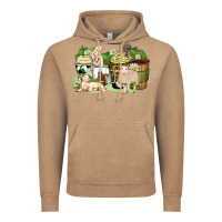 Vintage Coffee sheep coffee cups Vintage Hoodie - Zillion Design Studio