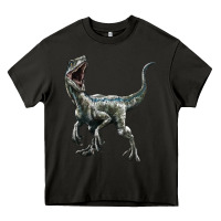 Asphalt Velociraptor Heavy Core Tee - LillyAllenDesigns