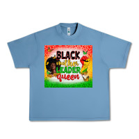 Pebble Blue Black mother leader Urban Heavy Tee - Zillion Design Studio