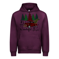 Mauve Wine It s The Most Wonderful Time Of The Year Urban Hoodie - Bettercallsaul