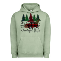 Pigment Oil Green It s The Most Wonderful Time Of The Year Urban Hoodie - Bettercallsaul