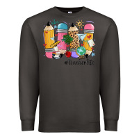 Smoke teacher life pencils Premium Sweatshirt - MaliasSmallBusiness