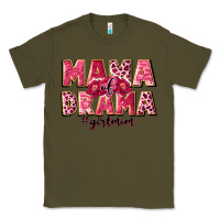 Army Green mama of drama girl mom Classic Tee - JahusDesignShop