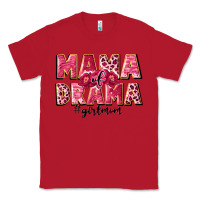 Red mama of drama girl mom Classic Tee - JahusDesignShop