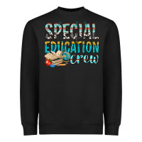 Black special education crew Heavyweight Sweatshirt - texasbilliewilder