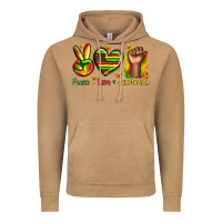 Vintage Camel peace love juneteenth Vintage Hoodie - texasbilliewilder