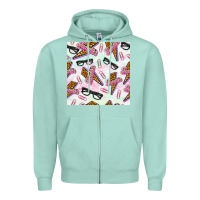 Teacher Thunderbolt And Glasses Zipper Hoodie | Teevron