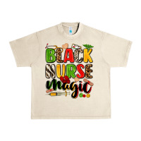 Sandshell Black Nurse magic juneteenth Urban Heavy Tee - Zillion Design Studio
