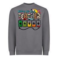 Storm battery life of a teacher Heavyweight Sweatshirt - Zillion Design Studio