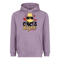 Lavender chicks dig me Heavyweight Hoodie - MaliasSmallBusiness