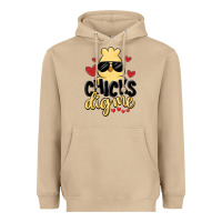 Mushroom chicks dig me Heavyweight Hoodie - MaliasSmallBusiness