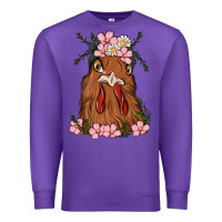 Purple chicken Premium Sweatshirt - MaliasSmallBusiness
