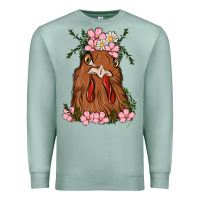 Seafoam chicken Premium Sweatshirt - MaliasSmallBusiness