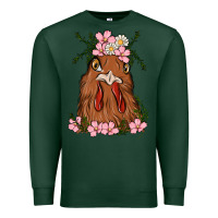 Sports Green chicken Premium Sweatshirt - MaliasSmallBusiness