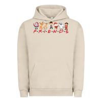 Pigment French Oak Friends Urban Hoodie - Bettercallsaul