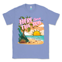 Colony Blue here comes the sun Classic Tee - JahusDesignShop