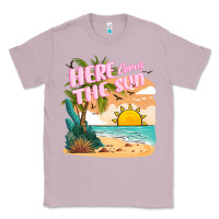 Lilac here comes the sun Classic Tee - JahusDesignShop