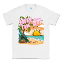 White here comes the sun Classic Tee - JahusDesignShop