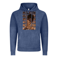Vintage Denim melanin melanin melanin with afro girl Vintage Hoodie - texasbilliewilder