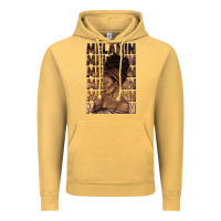 Vintage Mustard melanin melanin melanin with afro girl Vintage Hoodie - texasbilliewilder