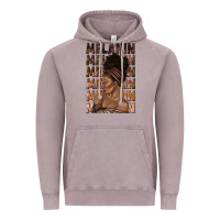 Vintage Zinc melanin melanin melanin with afro girl Vintage Hoodie - texasbilliewilder