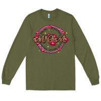 Army Green strong important mom beautiful worthy loved Long Sleeve Tee - JahusDesignShop