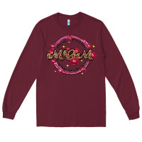 Burgundy strong important mom beautiful worthy loved Long Sleeve Tee - JahusDesignShop