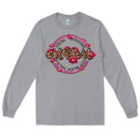 Heather Grey strong important mom beautiful worthy loved Long Sleeve Tee - JahusDesignShop