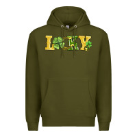 Army Green lucky horseshoe and four leaf clover Premium Hoodie - AdoDesignShop