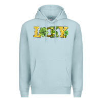 Blue Mist lucky horseshoe and four leaf clover Premium Hoodie - AdoDesignShop