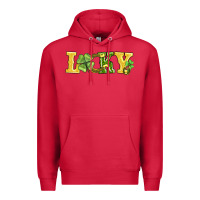 Cardinal lucky horseshoe and four leaf clover Premium Hoodie - AdoDesignShop