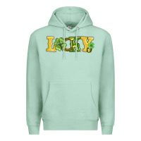 Seafoam lucky horseshoe and four leaf clover Premium Hoodie - AdoDesignShop