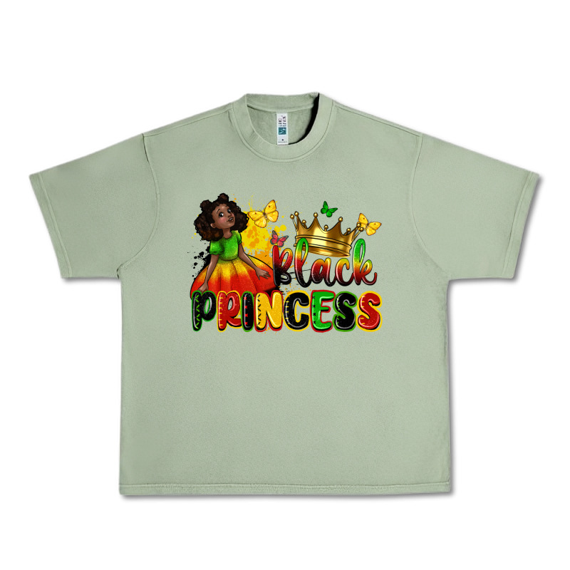 Black Princess Juneteenth Urban Heavy Tee by Zillion Design Studio | Teevron