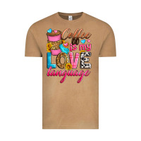 Vintage Camel coffee is my love language Vintage Tee - Zillion Design Studio