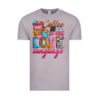 Vintage Zinc coffee is my love language Vintage Tee - Zillion Design Studio