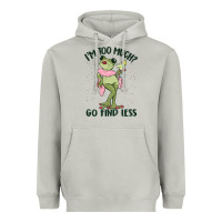 Moon Dust i'm too much go find less boujee frog Heavyweight Hoodie - MaliasSmallBusiness