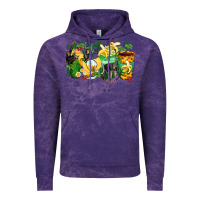 Cloud Purple monkey coffee cups Vintage Hoodie - Zillion Design Studio
