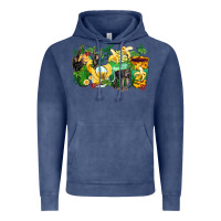 Vintage Denim monkey coffee cups Vintage Hoodie - Zillion Design Studio