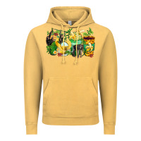 Vintage Mustard monkey coffee cups Vintage Hoodie - Zillion Design Studio