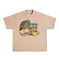 Burro owl and books Urban Heavy Tee - BarkalooDesign