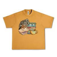 Peanut Butter owl and books Urban Heavy Tee - BarkalooDesign