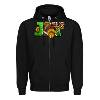 Black joy with football ball and sunflower ado Zipper Hoodie - AdoDesignShop