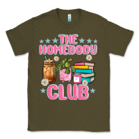 Army Green the homebody club Classic Tee - JahusDesignShop