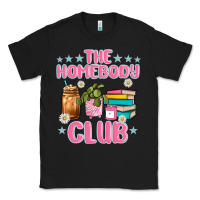 Black the homebody club Classic Tee - JahusDesignShop