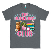 Charcoal Heather the homebody club Classic Tee - JahusDesignShop